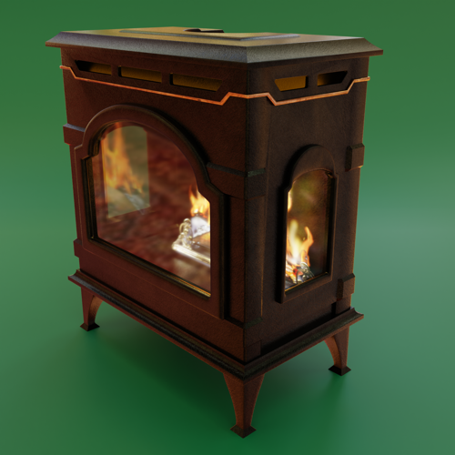 Cast Iron Wood Stove preview image